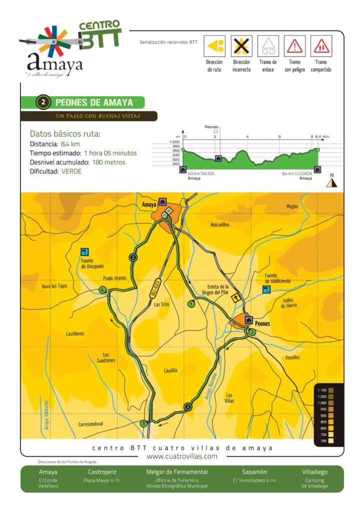 Ruta BTT Peones de Amaya en el Geoparque Las Loras