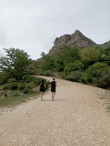 rail running en Peña Amaya, ruta por caminos rurales en el entorno de Amaya (Burgos)